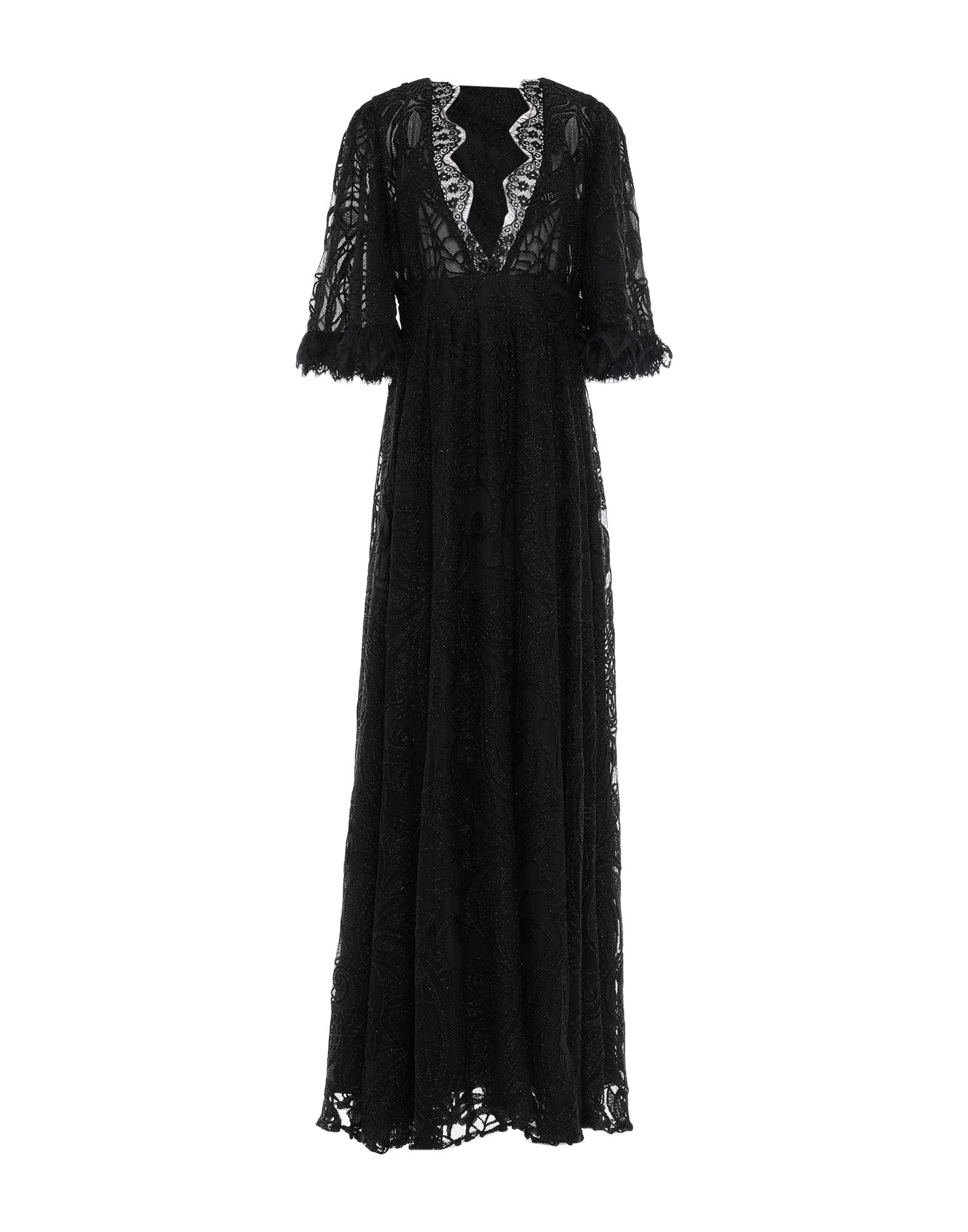 Miau By Clara Rotescu Long Dresses In Black