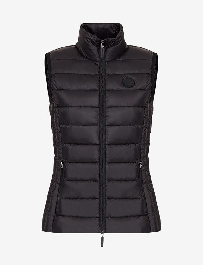 Armani Exchange Giubbotto Senza Maniche Nero Poliammide