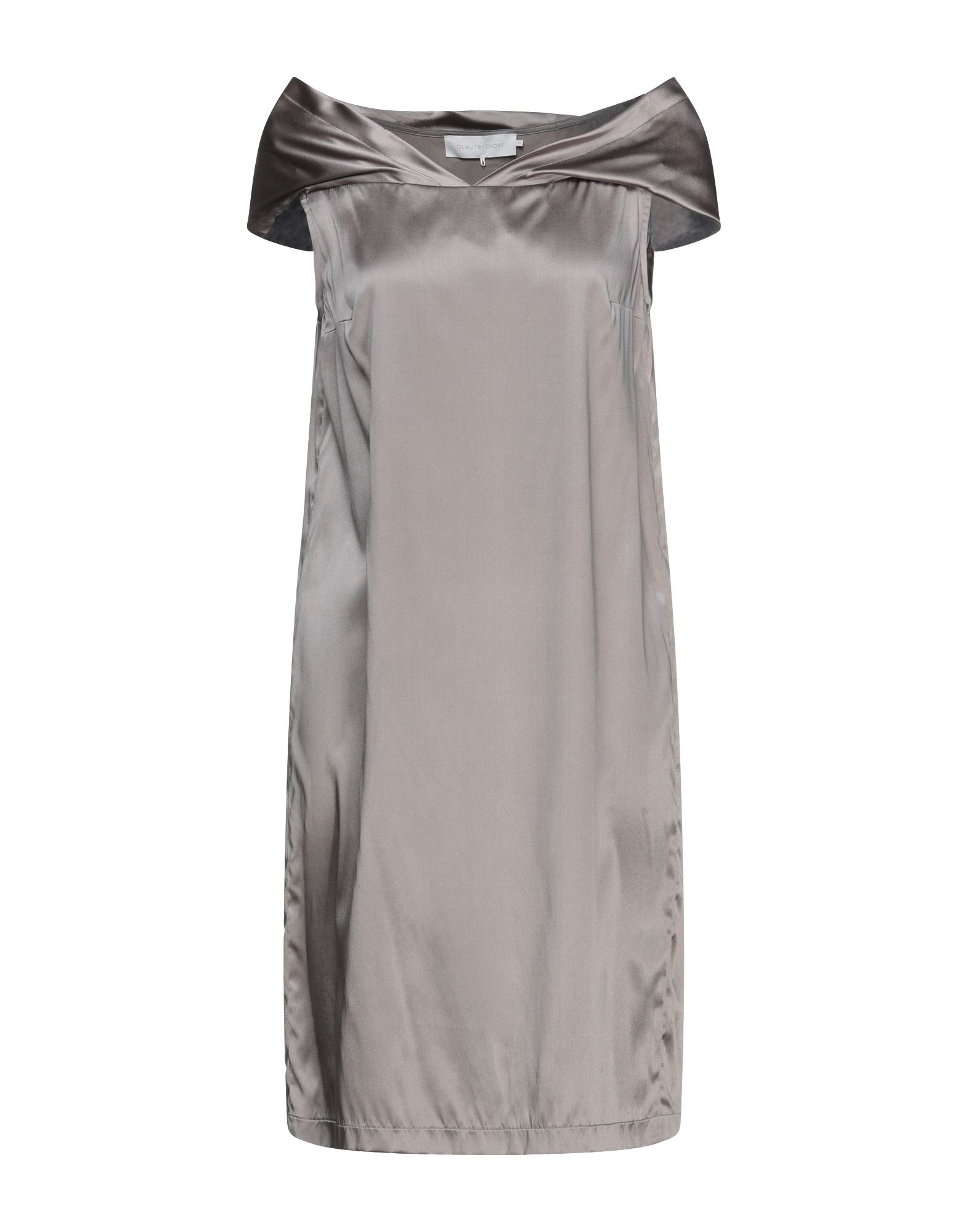 L'autre Chose Short Dresses In Grey