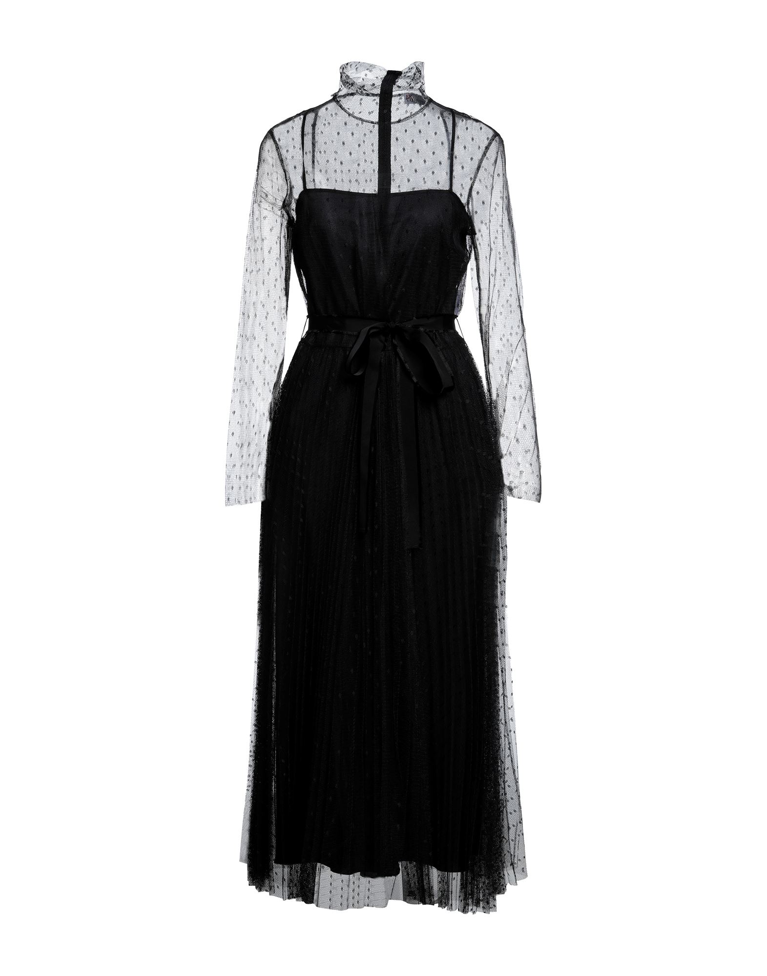 Red Valentino Midi Dresses In Black
