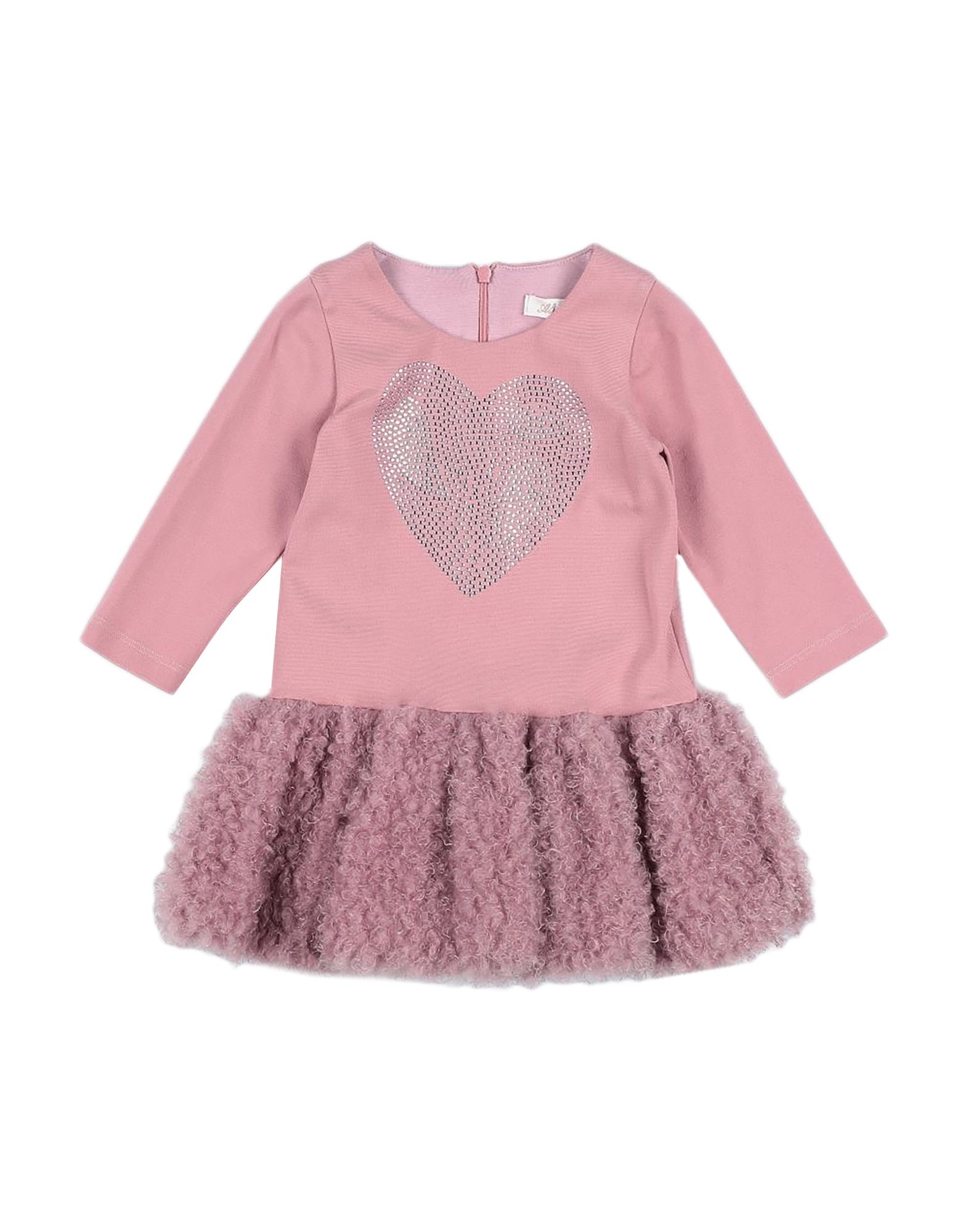 Alice Pi. Kids' Dresses In Pastel Pink