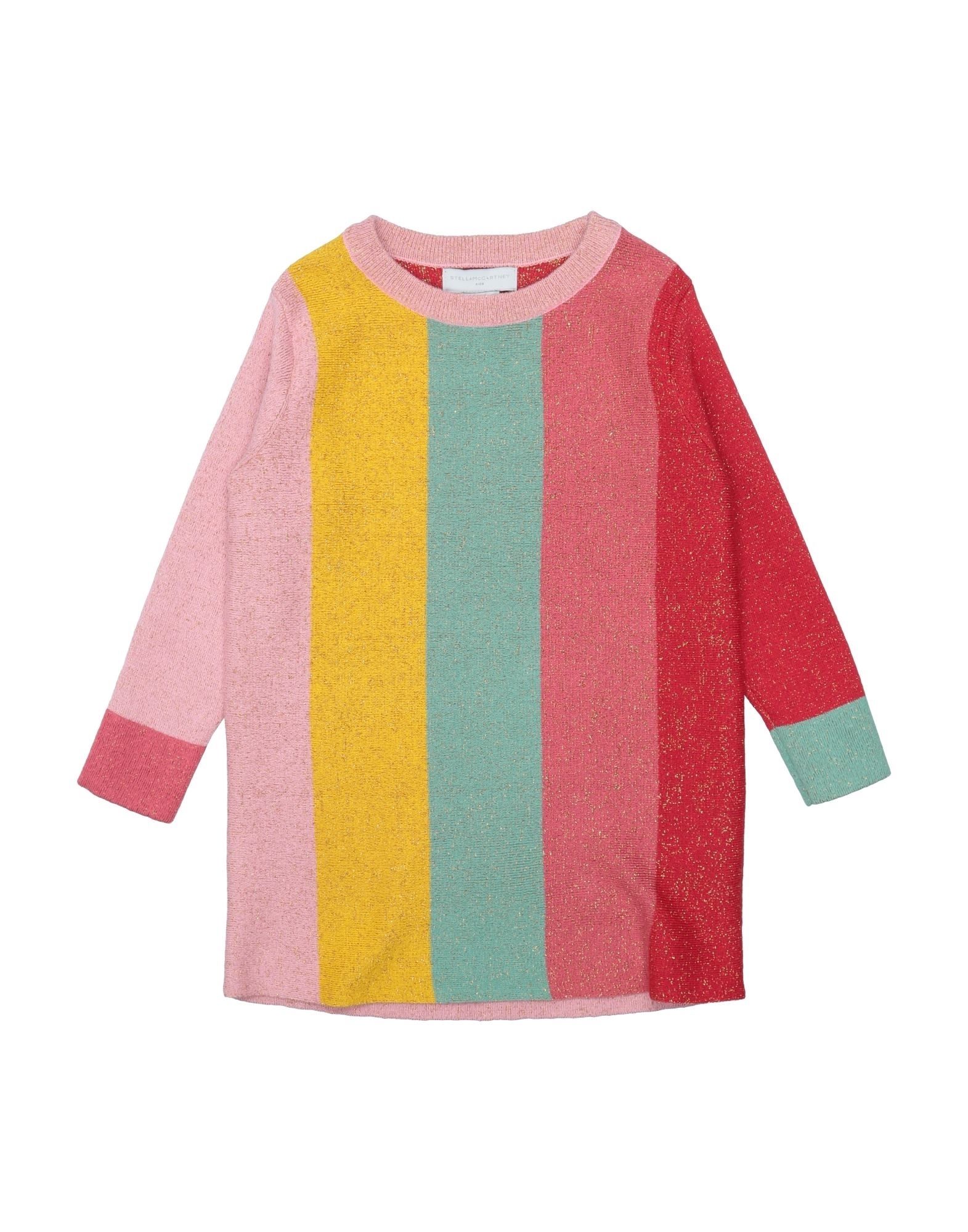 《セール開催中》STELLA McCARTNEY KIDS ガールズ 9-16 歳 キッズワンピース グリーン 12 コットン 73% / 金属繊維 14% / ポリエステル 13%