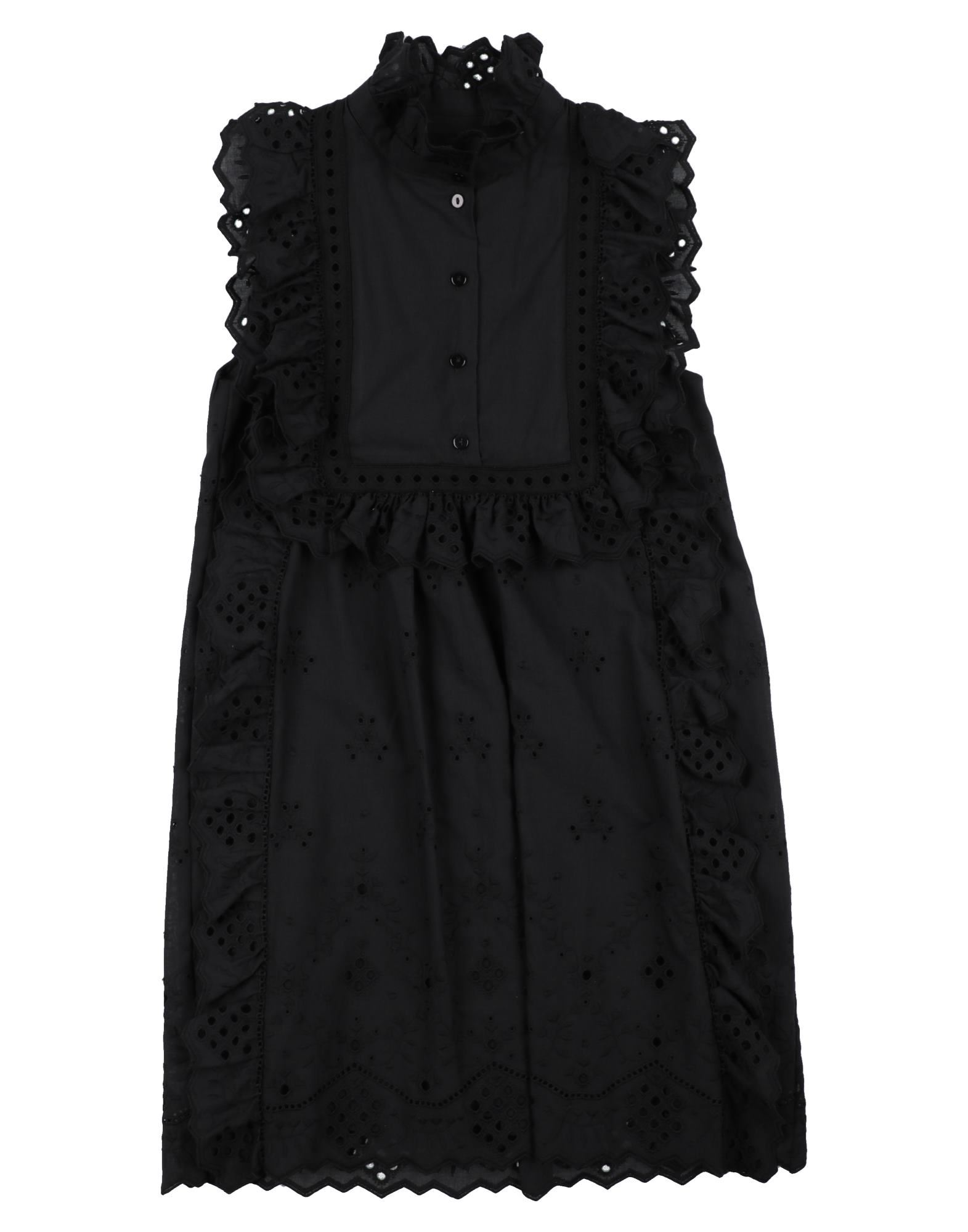 Alberta Ferretti Kids' Dresses In Black