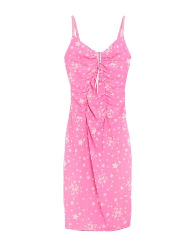Elisabetta Franchi Woman Midi Dress Pink Size 2 Polyester, Elastane, Polyamide, Viscose