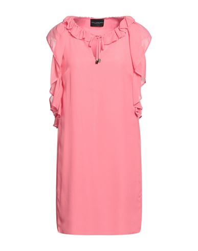 Atos Lombardini Woman Mini Dress Pink Size 4 Acetate, Silk