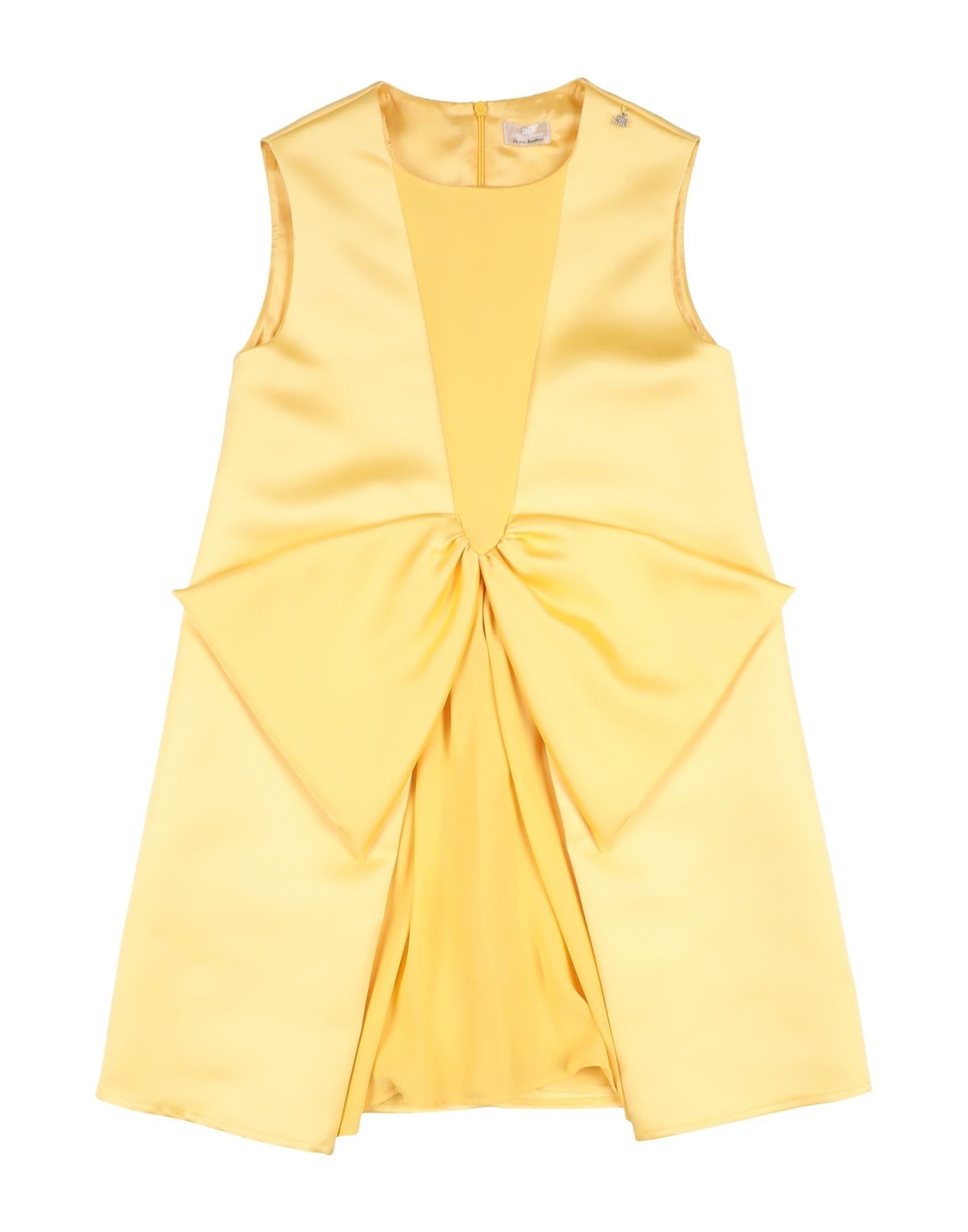 Elisabetta Franchi Kids' Dresses In Yellow