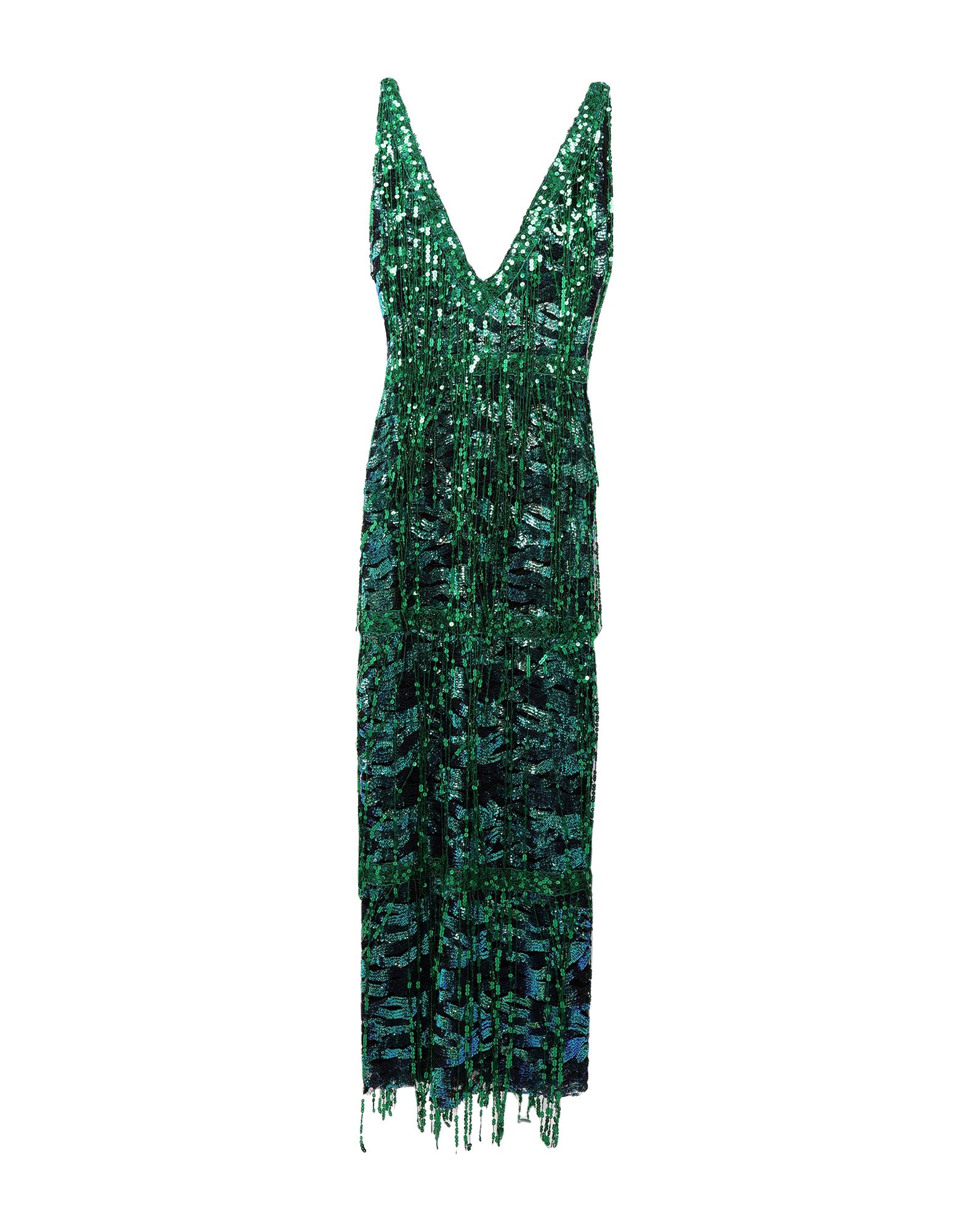 Alcoolique Long Dresses In Green