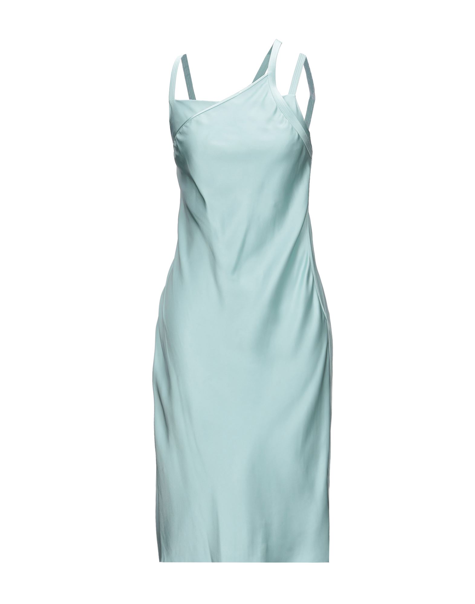 Helmut Lang Midi Dresses In Sky Blue | ModeSens