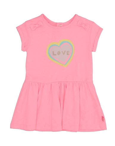 Billieblush Newborn Girl Baby Dress Pink Size 3 Polyester, Cotton