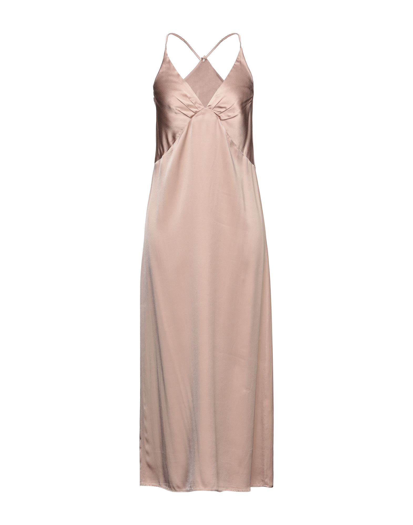 Ottod'ame Long Dresses In Pale Pink