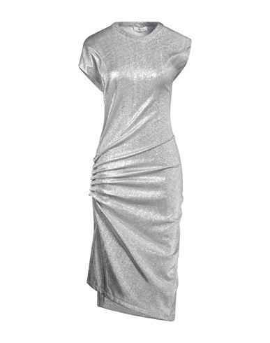 Vestido midi Mujer Plata 36,38 Mujer