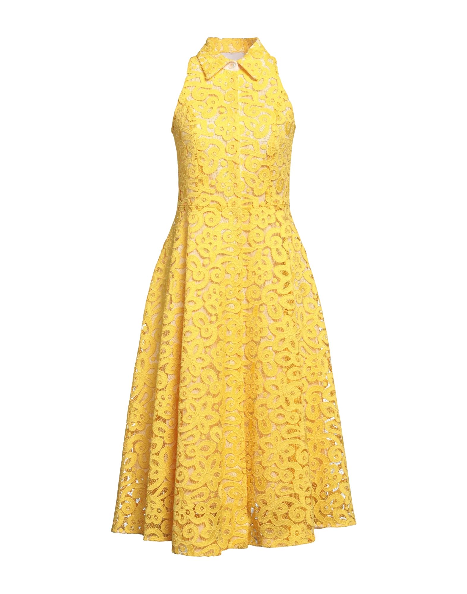 Erika Cavallini Midi Dresses In Yellow