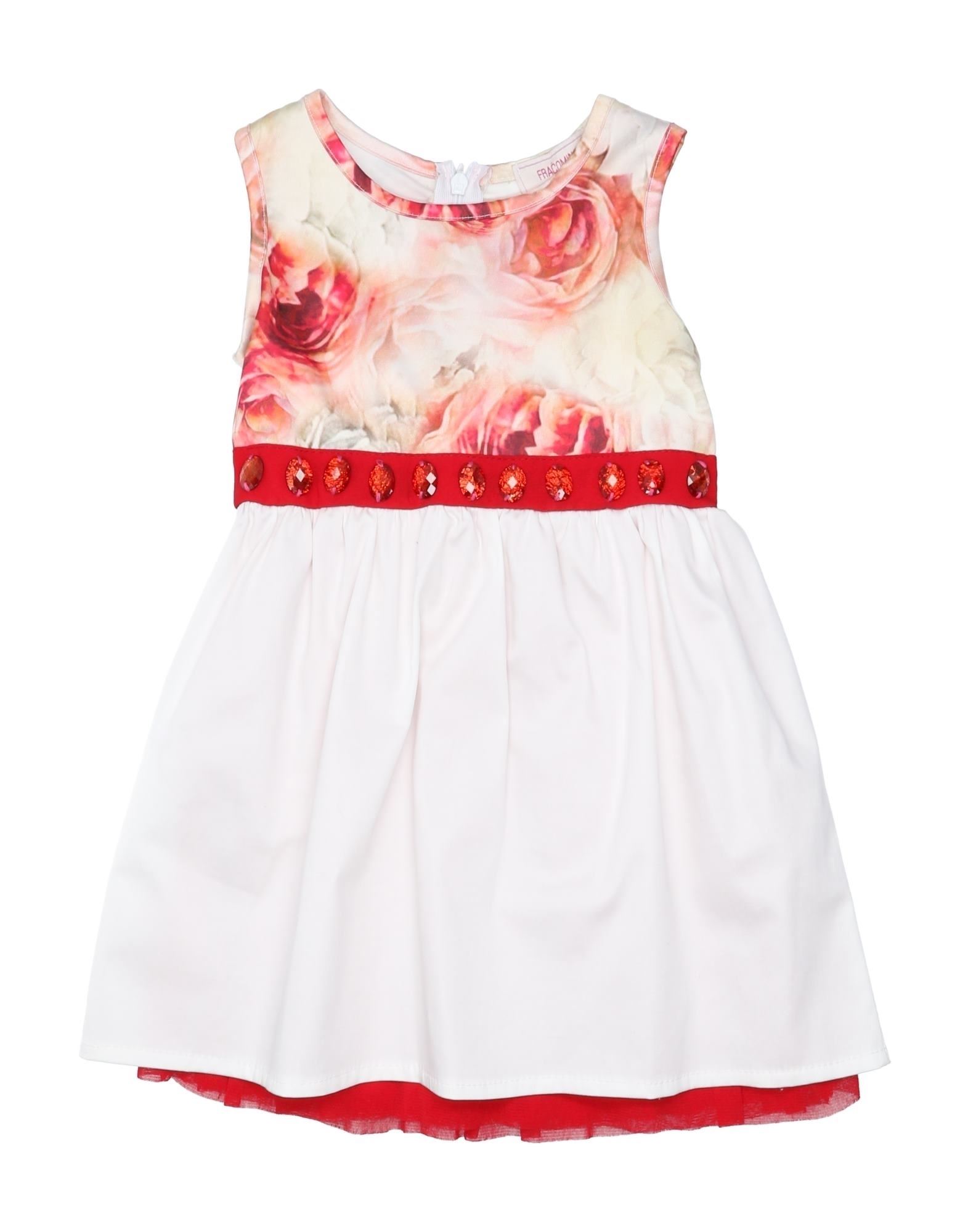 Fracomina Mini Kids' Dresses In White
