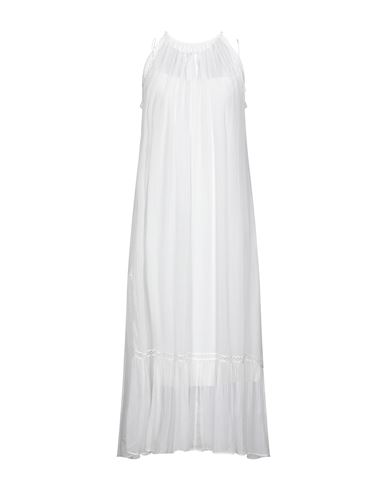 Длинное платье McQ Alexander McQueen белого цвета