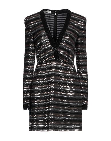 Shop Philosophy Di Lorenzo Serafini Woman Mini Dress Black Size 4 Polyester
