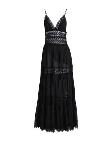 Vestido largo Mujer Negro XL Mujer
