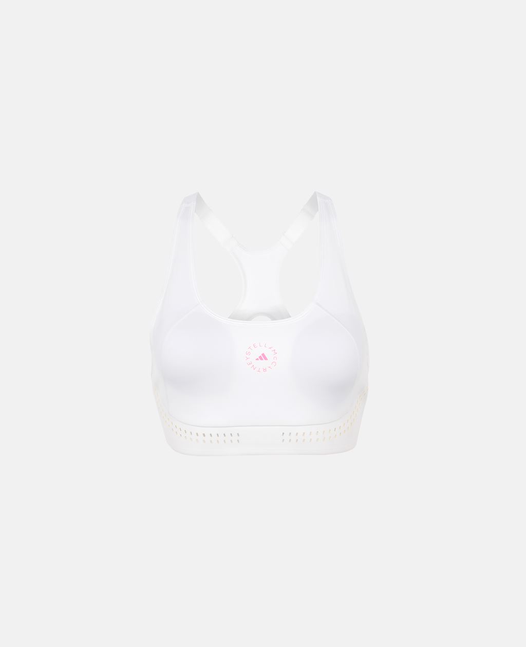 Stella Mccartney White Truepurpose Medium Support Bra