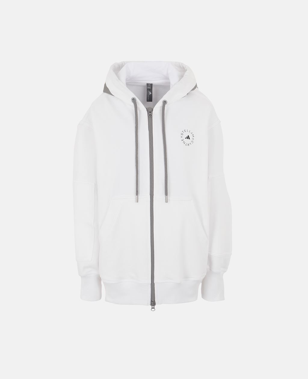 Stella Mccartney White White Full-zip Hoodie