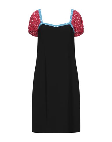 Woman Mini dress Black Size 4 Silk, Metallic fiber, Polyamide, Polyester, Viscose