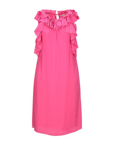 Vestido midi Mujer Fucsia M Mujer