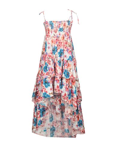 Midi-Kleid Damen Rot S Damen