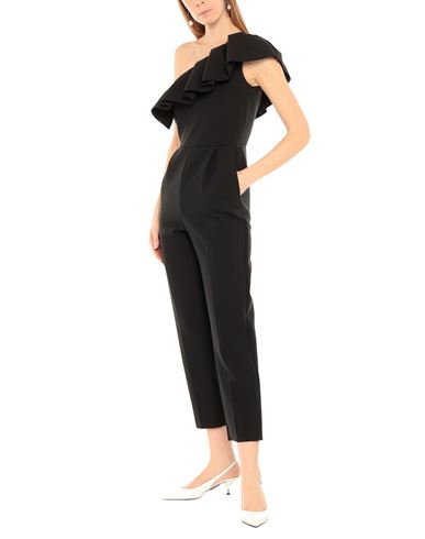 Msgm Woman Jumpsuit Black Size 2 Polyester, Viscose, Elastane