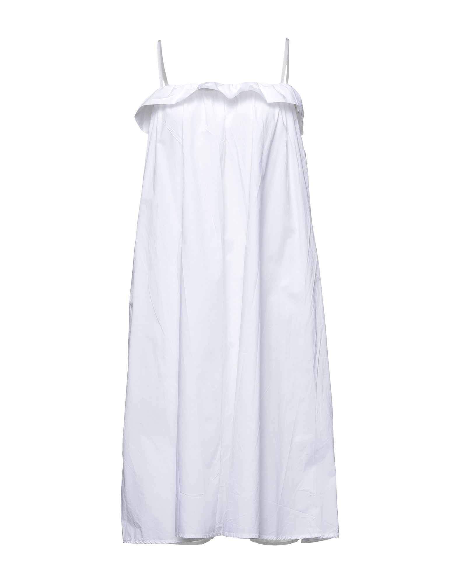 Please Knee-length Dresses In White