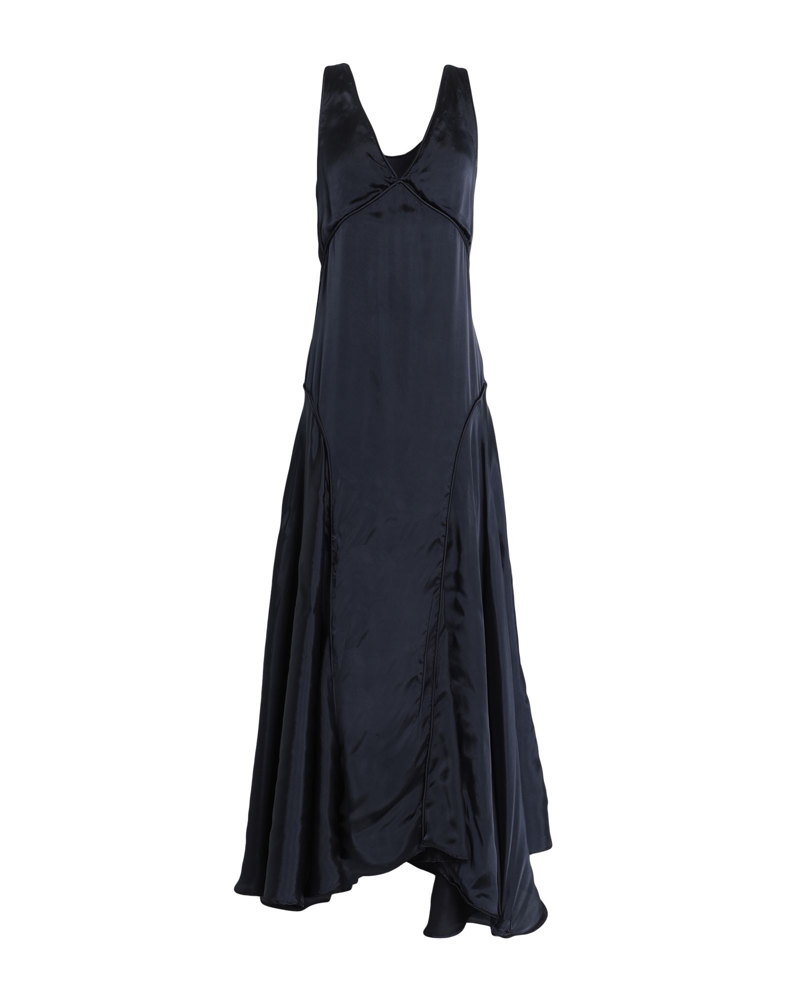 Jil Sander Long Dresses In Blue