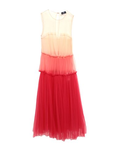Shop Elisabetta Franchi Woman Midi Dress Salmon Pink Size 6 Polyamide