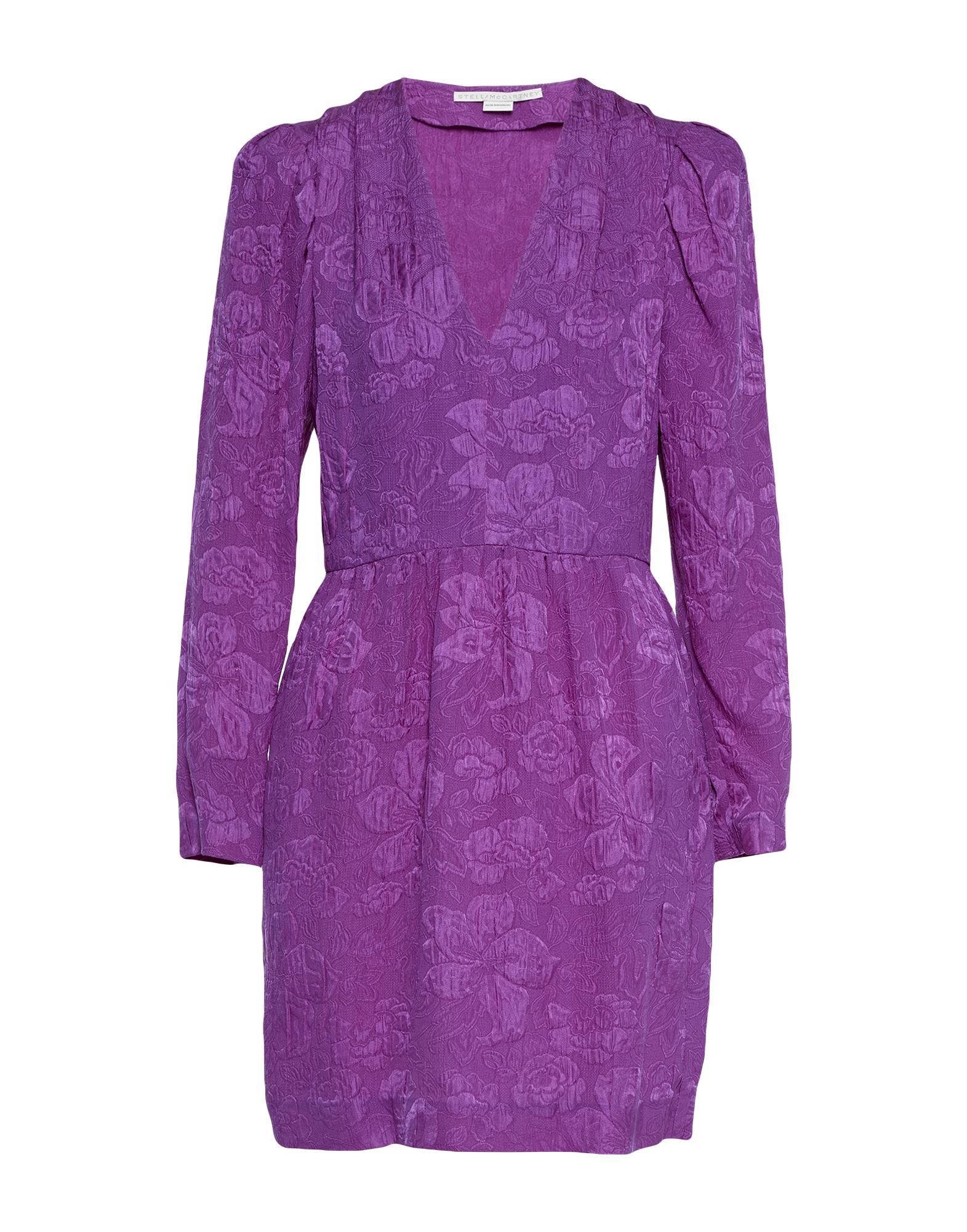 Stella Mccartney Short Dresses In Purple