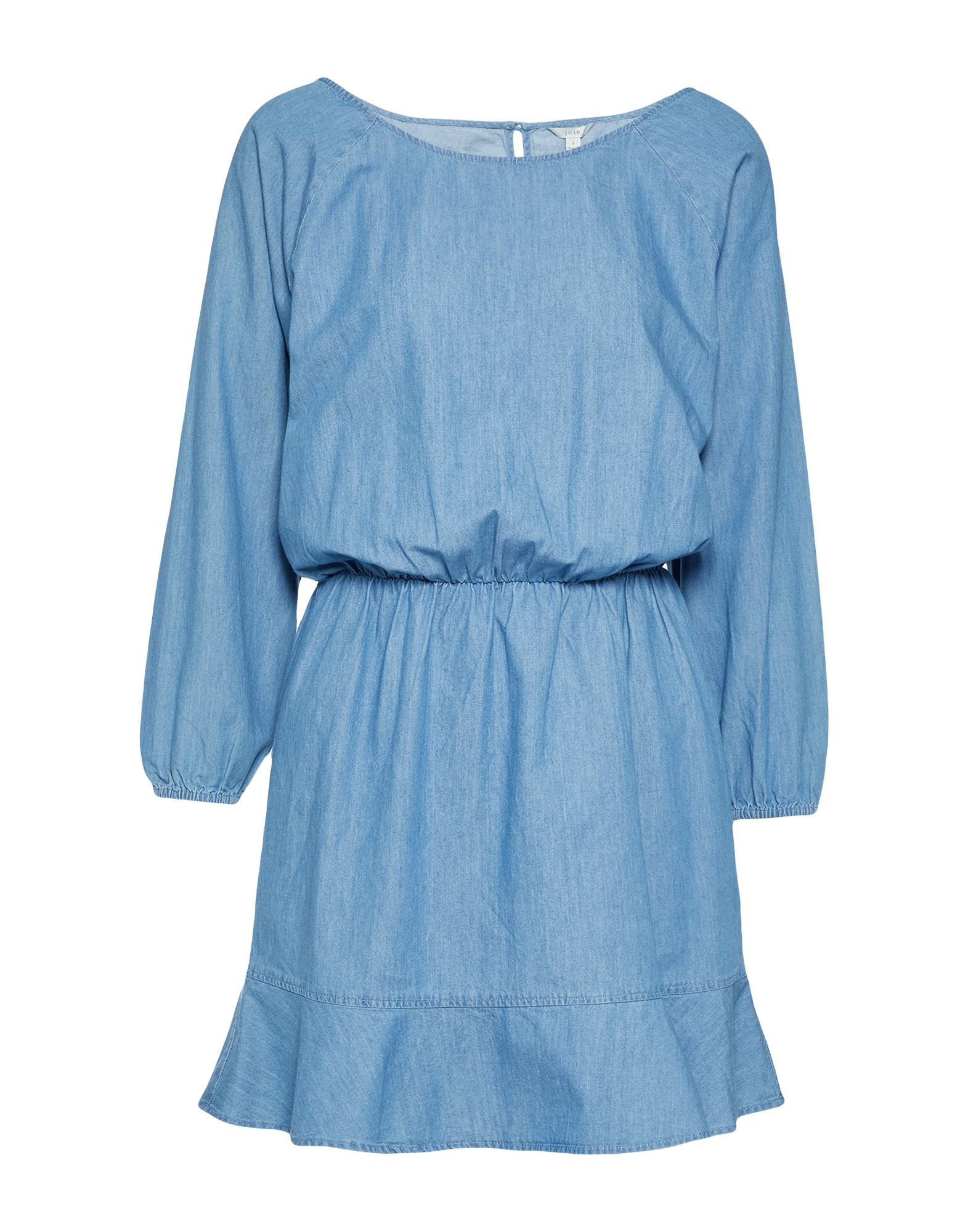 JOIE JOIE WOMAN SHORT DRESS BLUE SIZE XL COTTON,15101254EJ 4