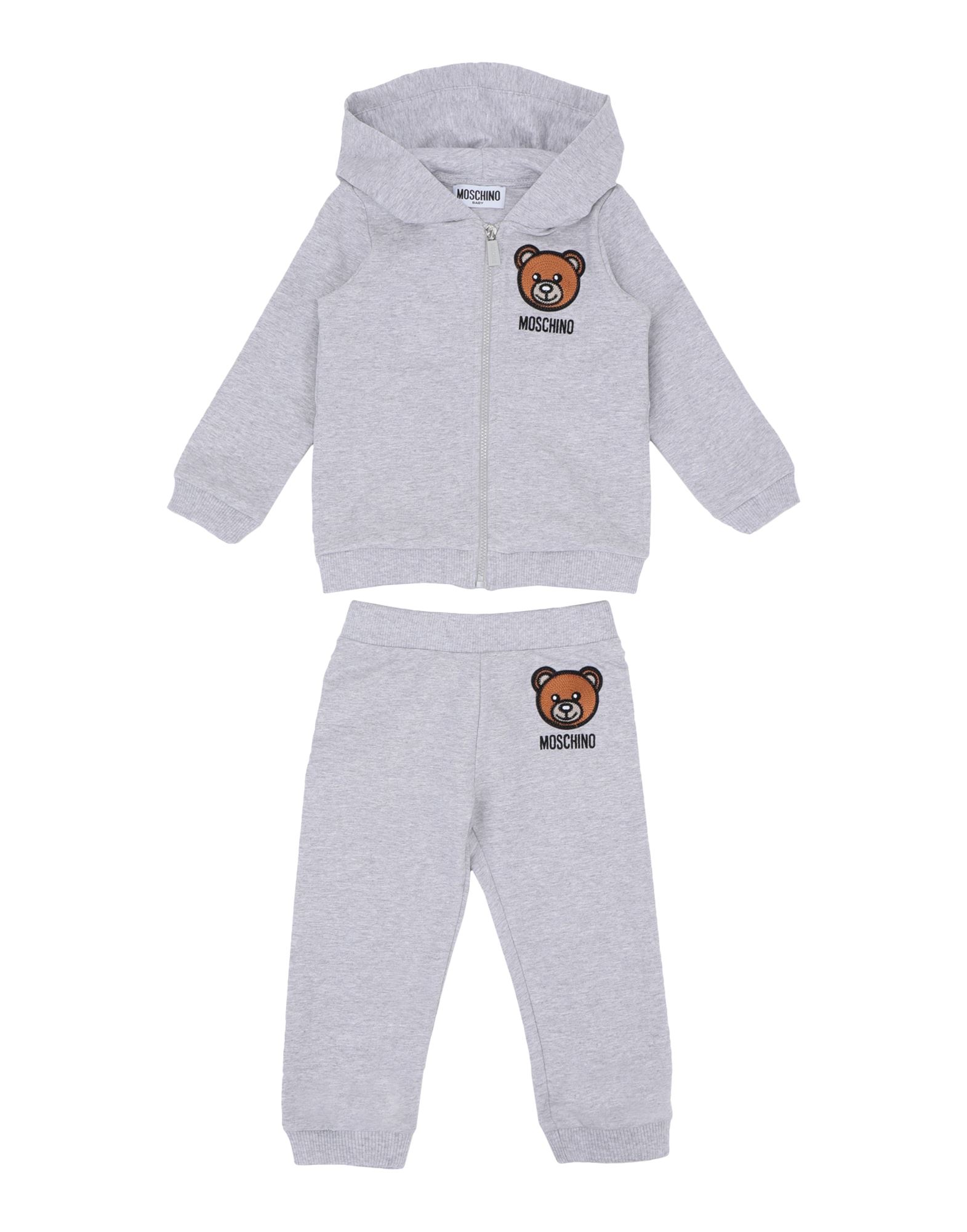 Moschino Baby Baby Sweatsuits In Grey