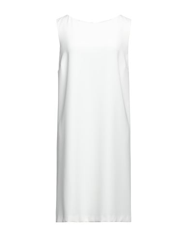 Rossopuro Woman Midi Dress White Size Xl Polyester, Elastane