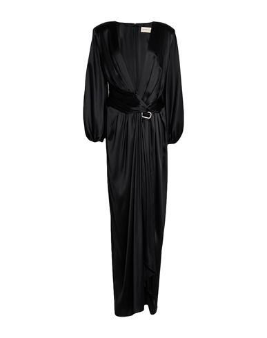 Vestido largo Mujer Negro 40 Mujer