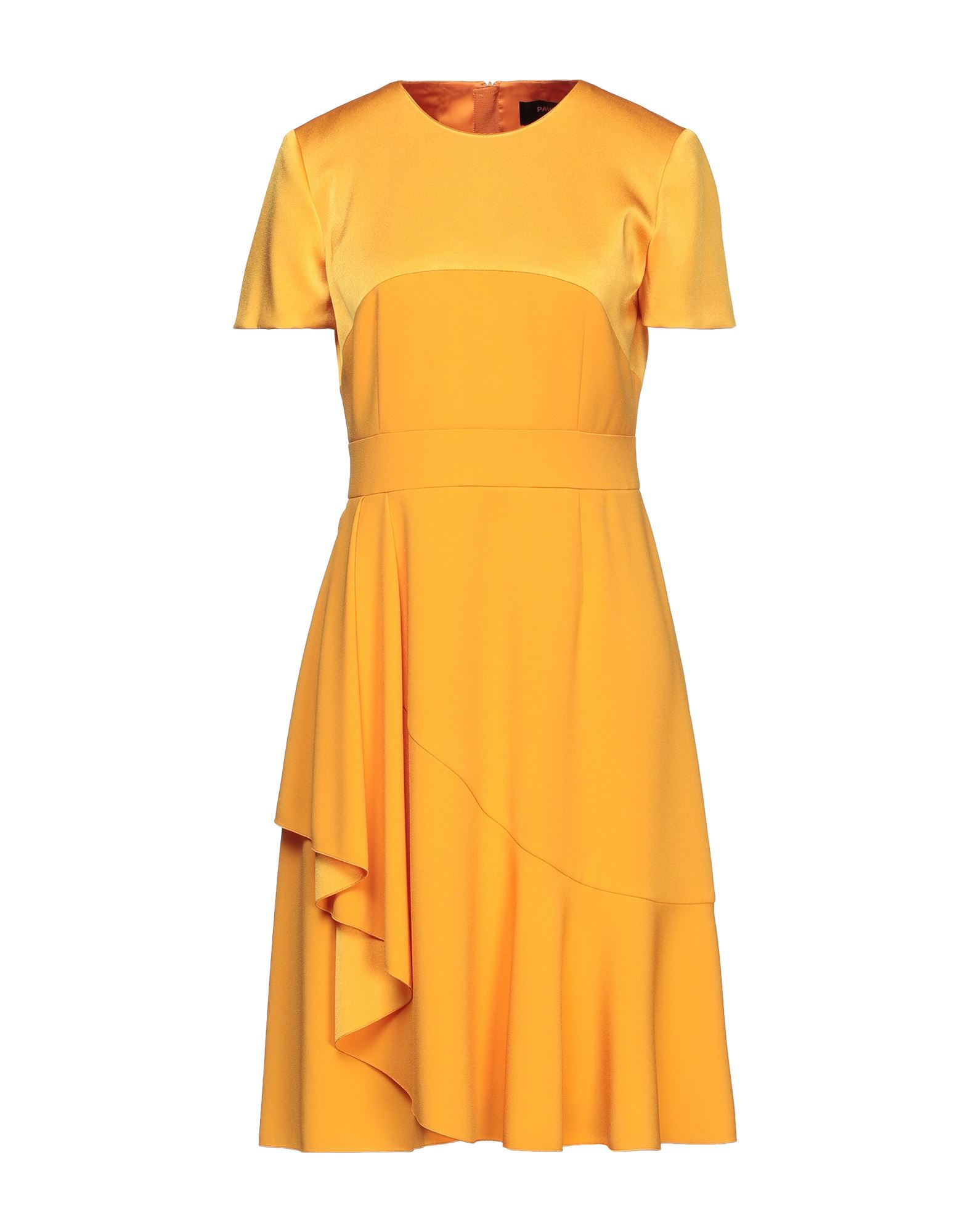 Paule Ka Short Dresses In Apricot