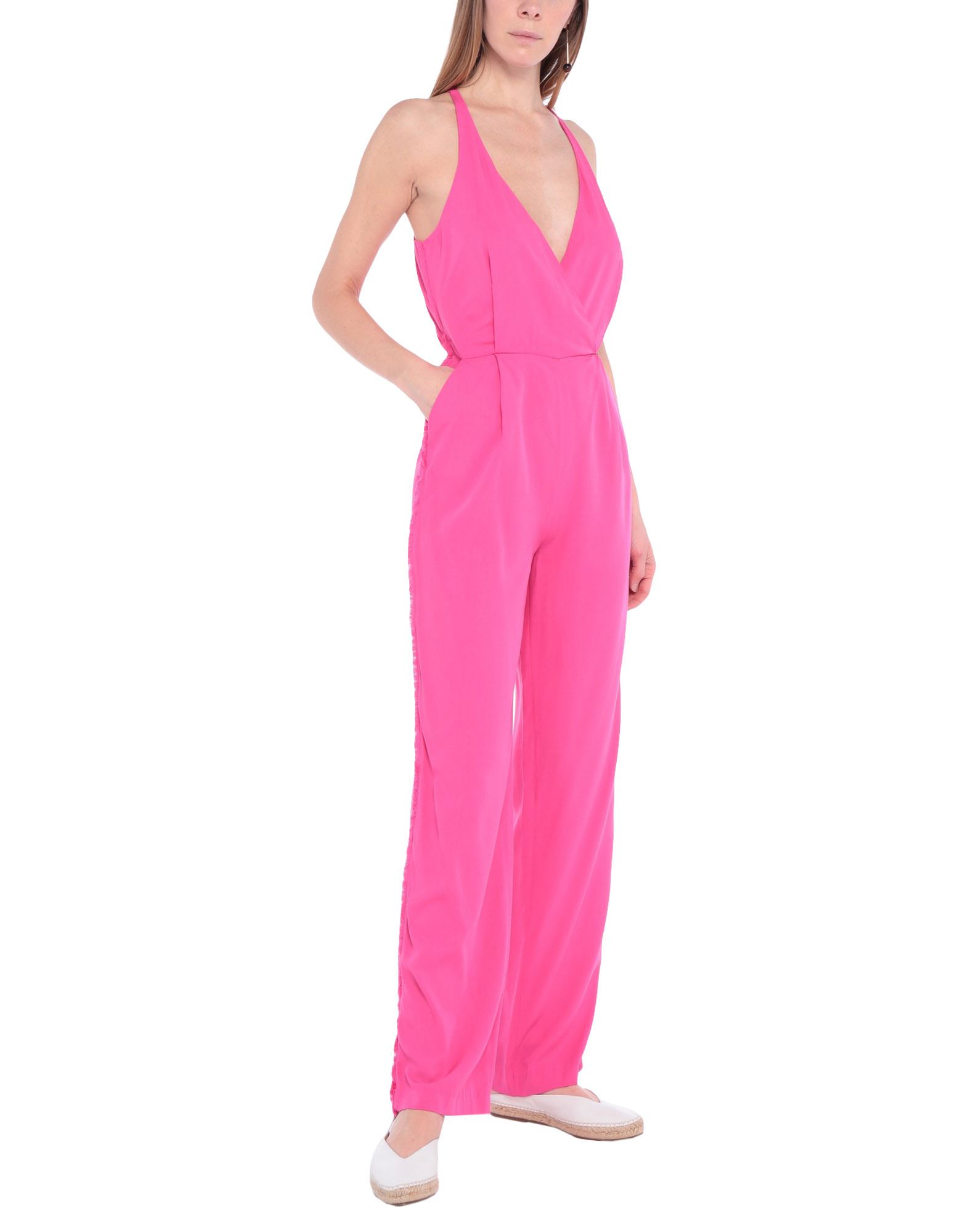 Manila Grace Jumpsuits In Pink