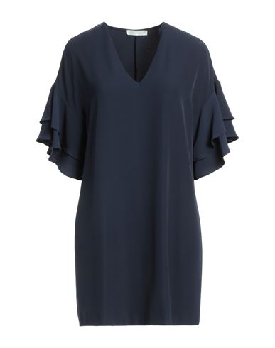 Fly Girl Woman Mini Dress Navy Blue Size Xs Polyester, Elastane