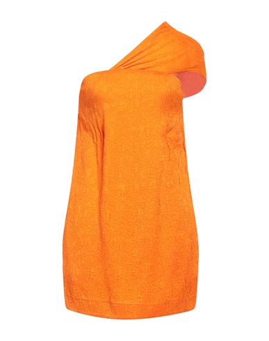 Patou Woman Short Dress Orange Size 6 Viscose