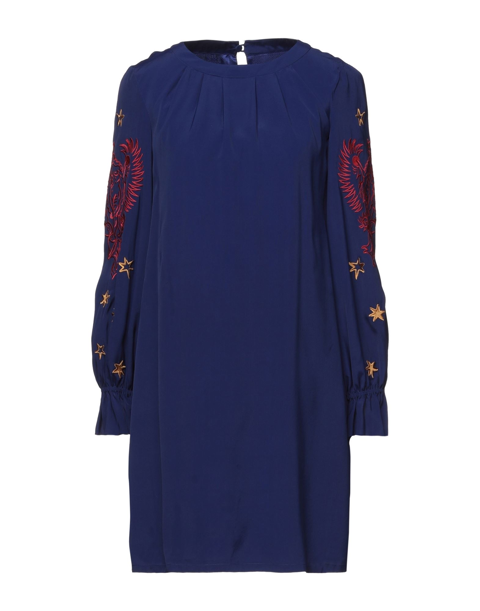 Moschino Short Dresses In Dark Blue