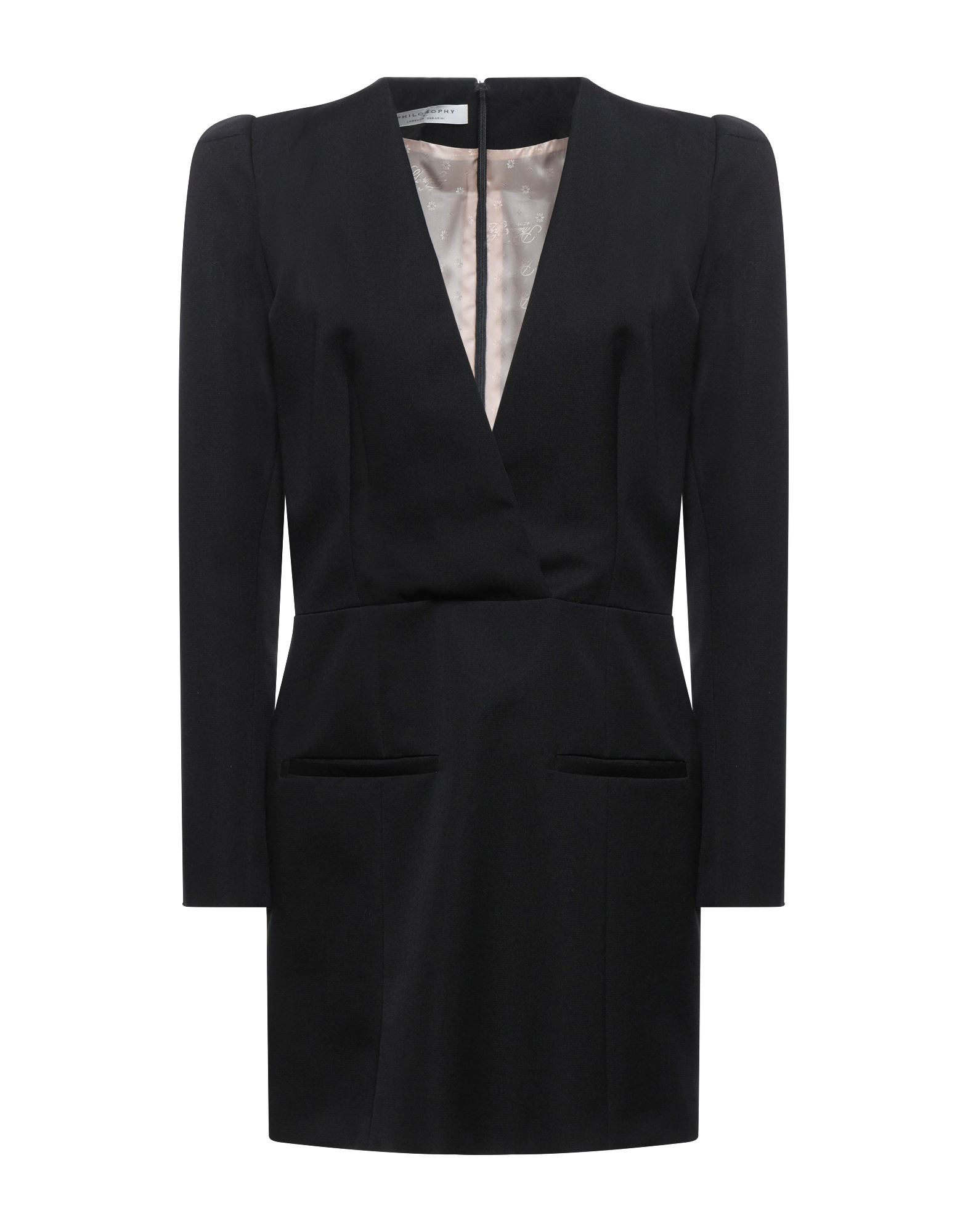 Philosophy Di Lorenzo Serafini Short Dresses In Black