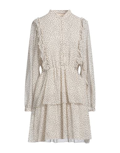Shop Semicouture Woman Mini Dress Cream Size 4 Polyester In White