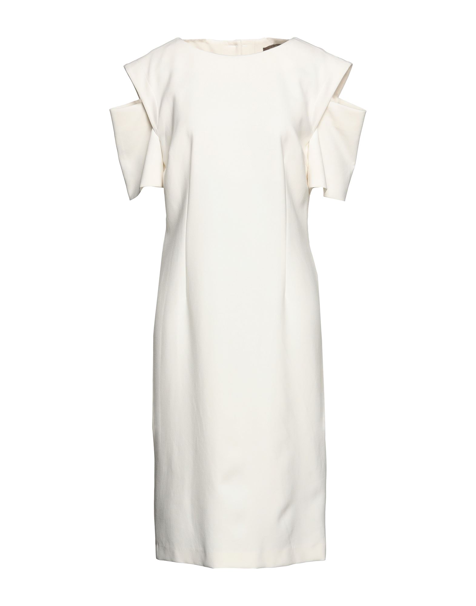 Space Simona Corsellini Midi Dresses In White