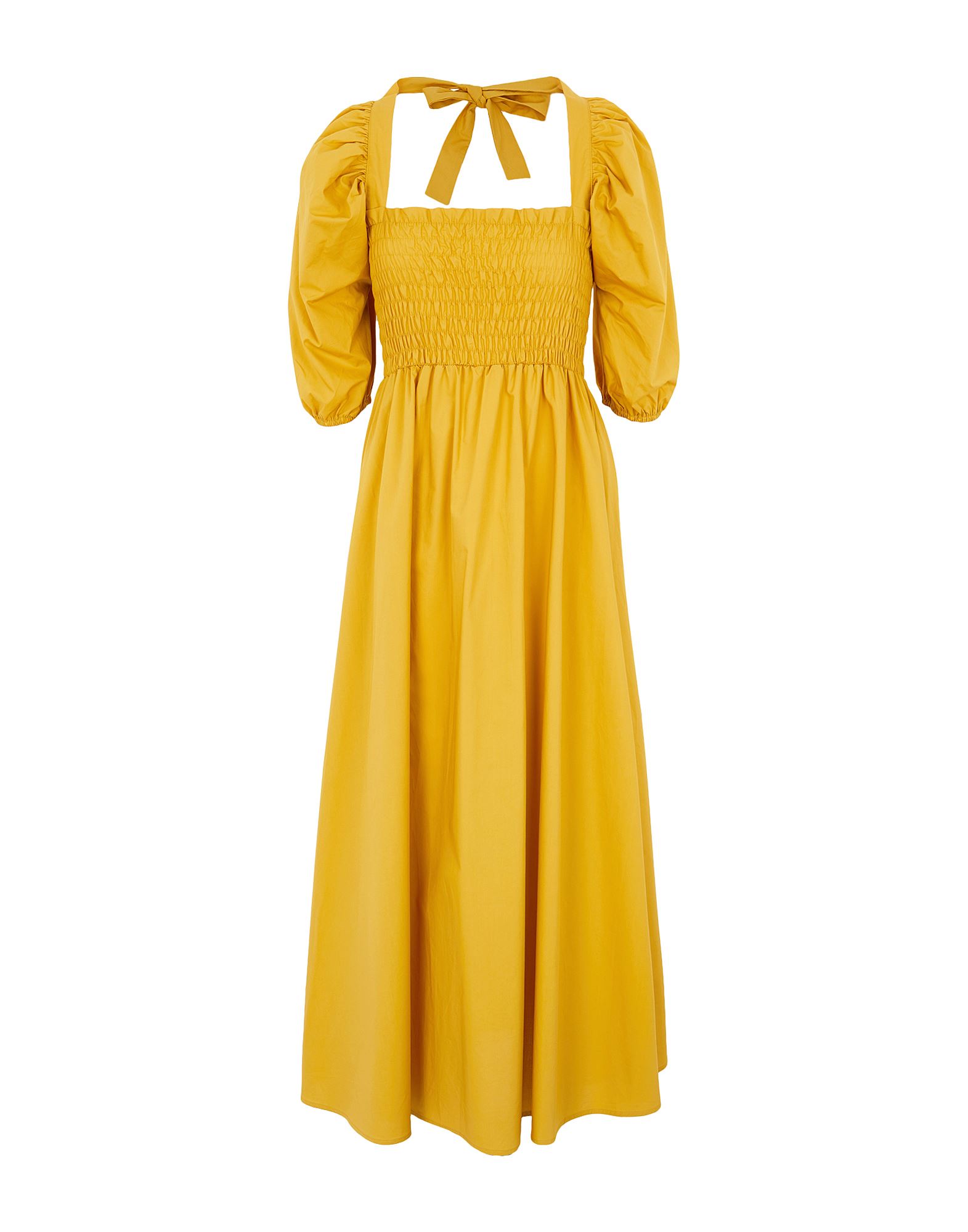 8 By Yoox Midi Dresses In Yellow