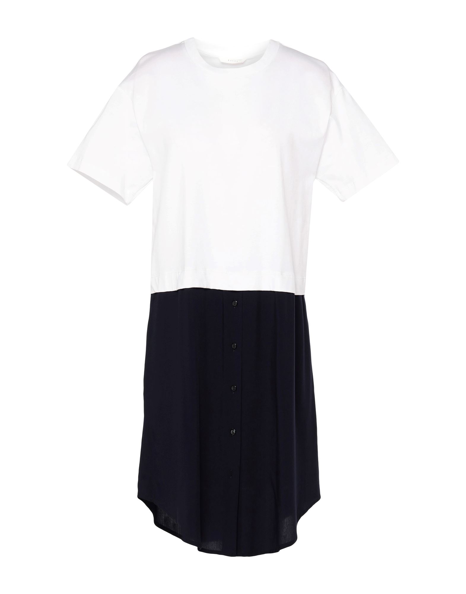 Xacus Short Dresses In White