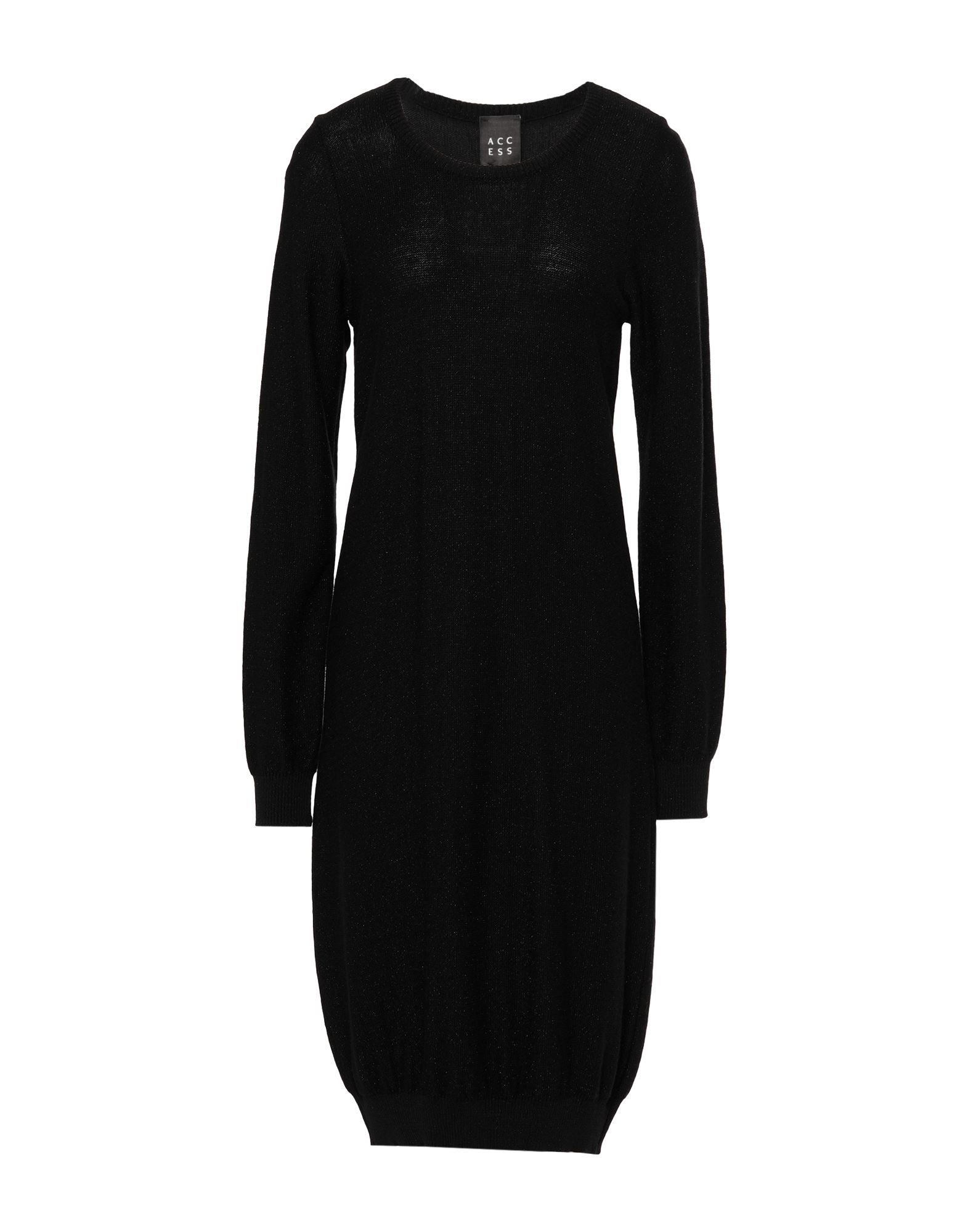 Access Fashion Midi Dresses In Black