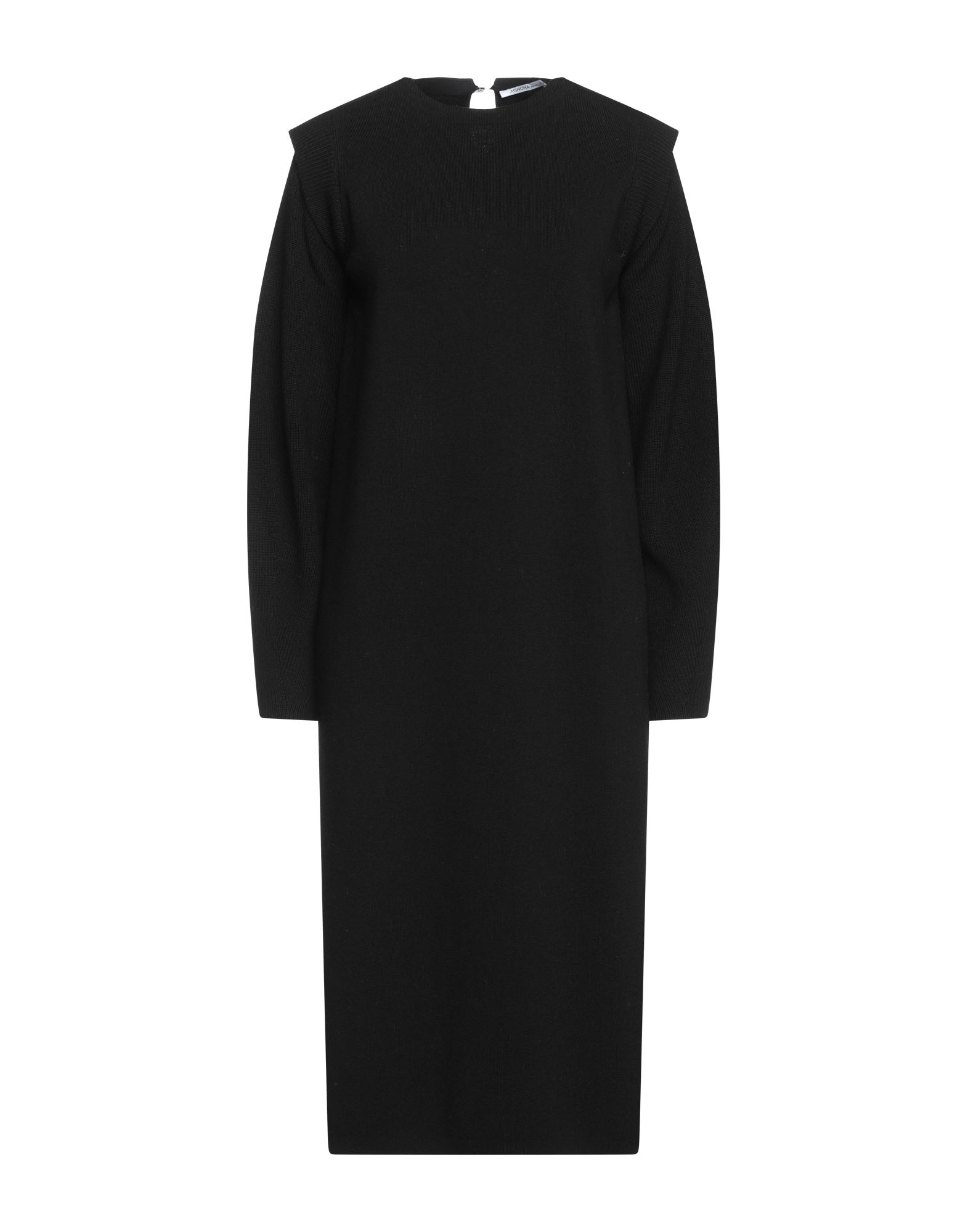 Agnona Midi Dresses In Black