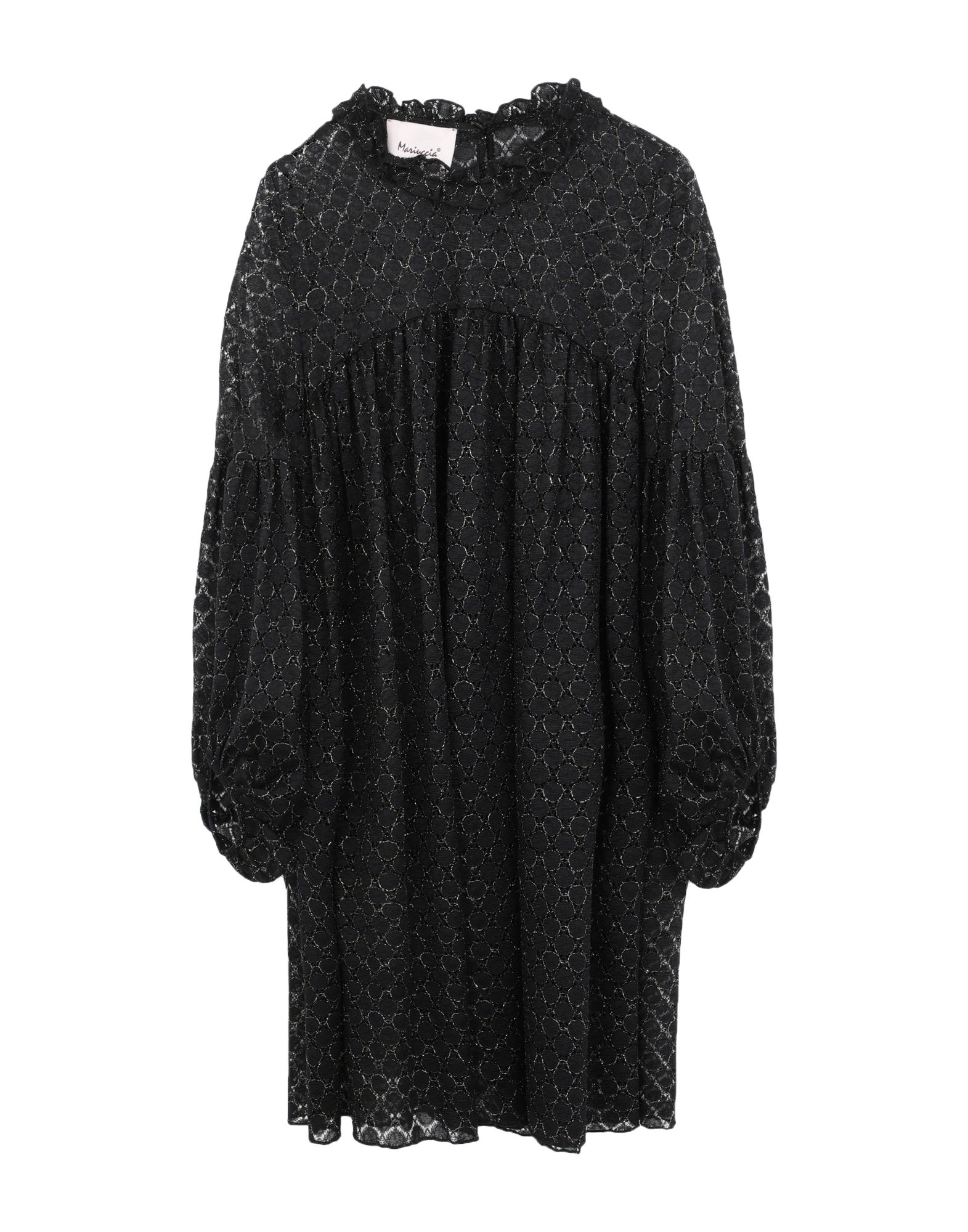 Mariuccia Short Dresses In Black