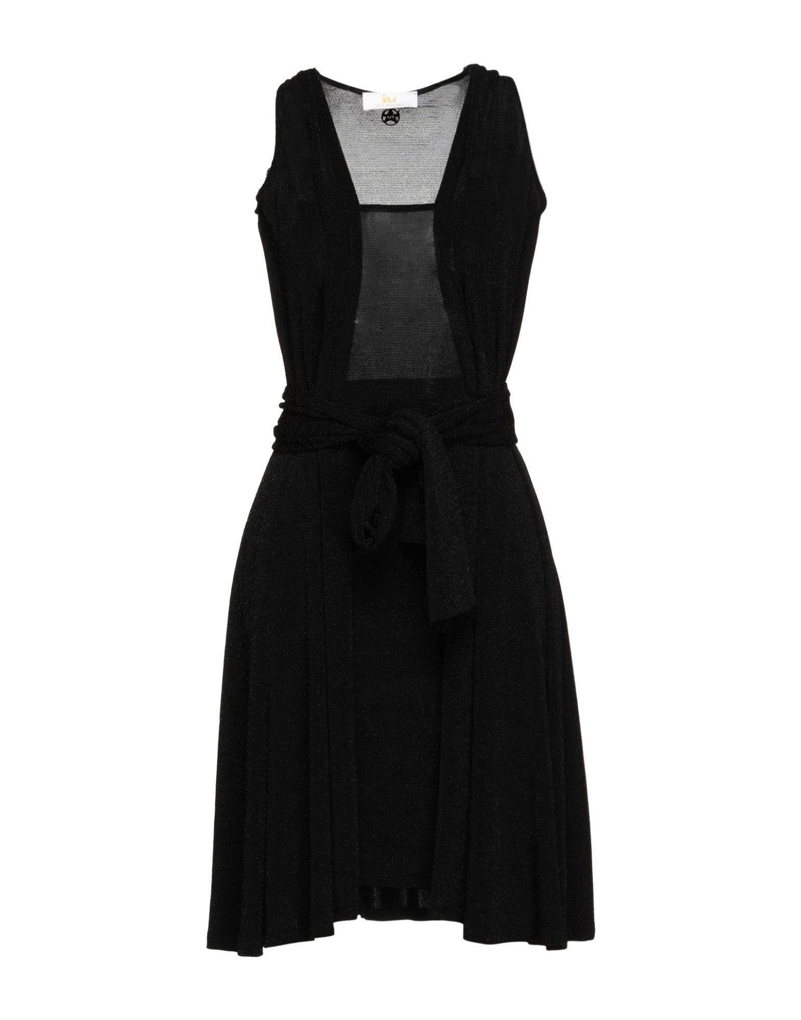 Iu Rita Mennoia Short Dresses In Black