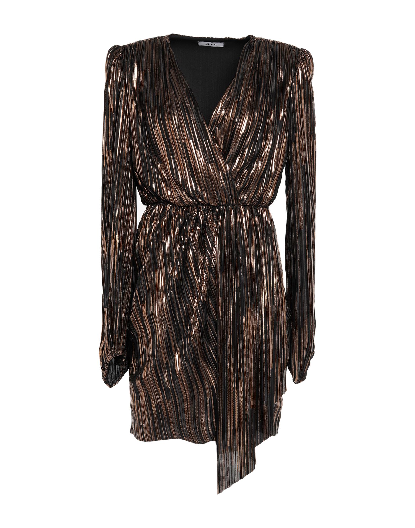 Jijil Short Dresses In Bronze