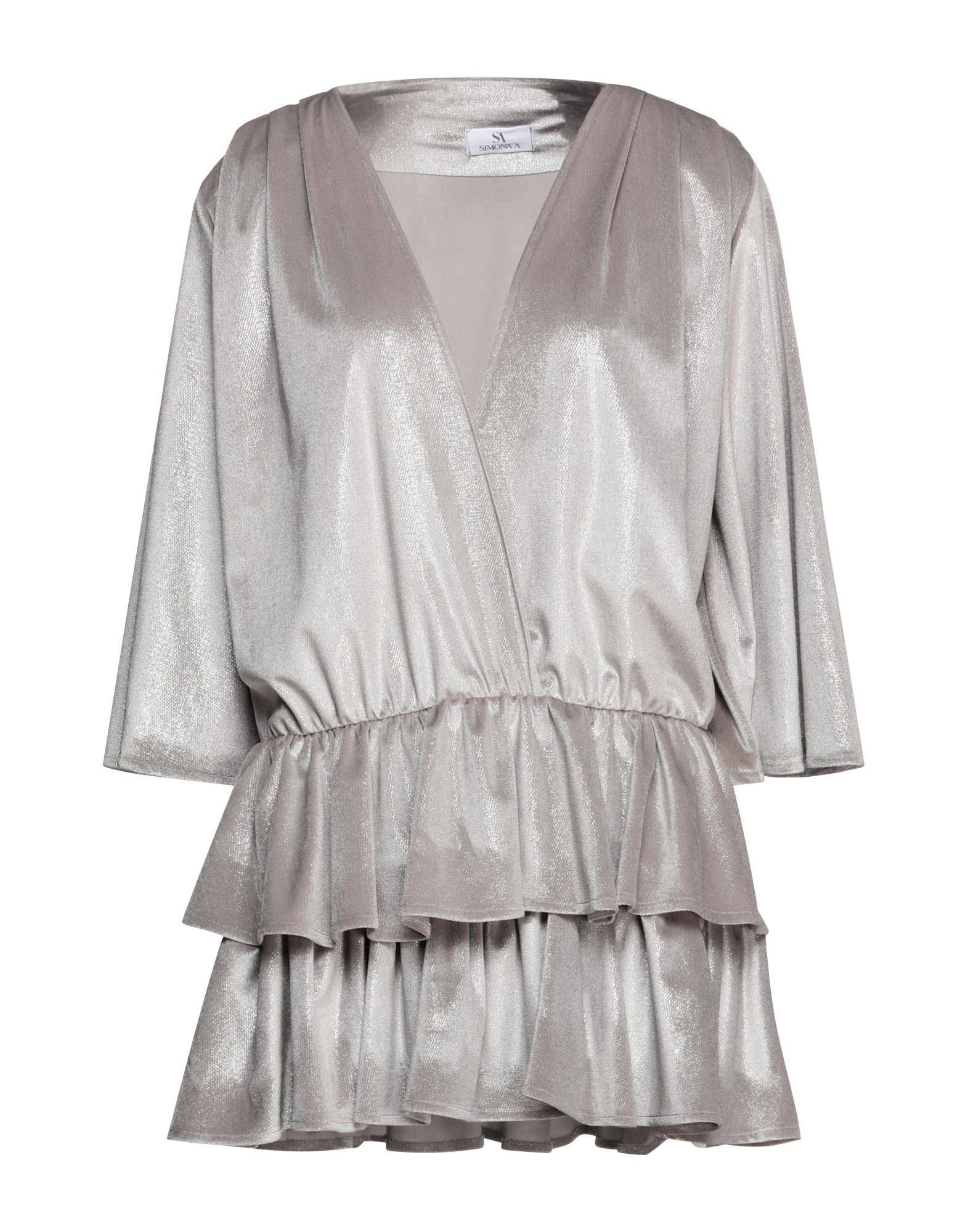 Simona-a Short Dresses In Grey